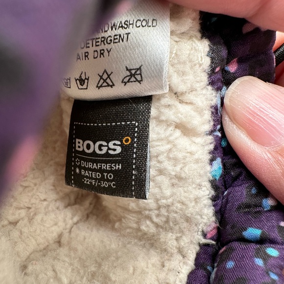 Boggs B-Moc Winter Snow Boots Little Girls Size 7 - Picture 7 of 8